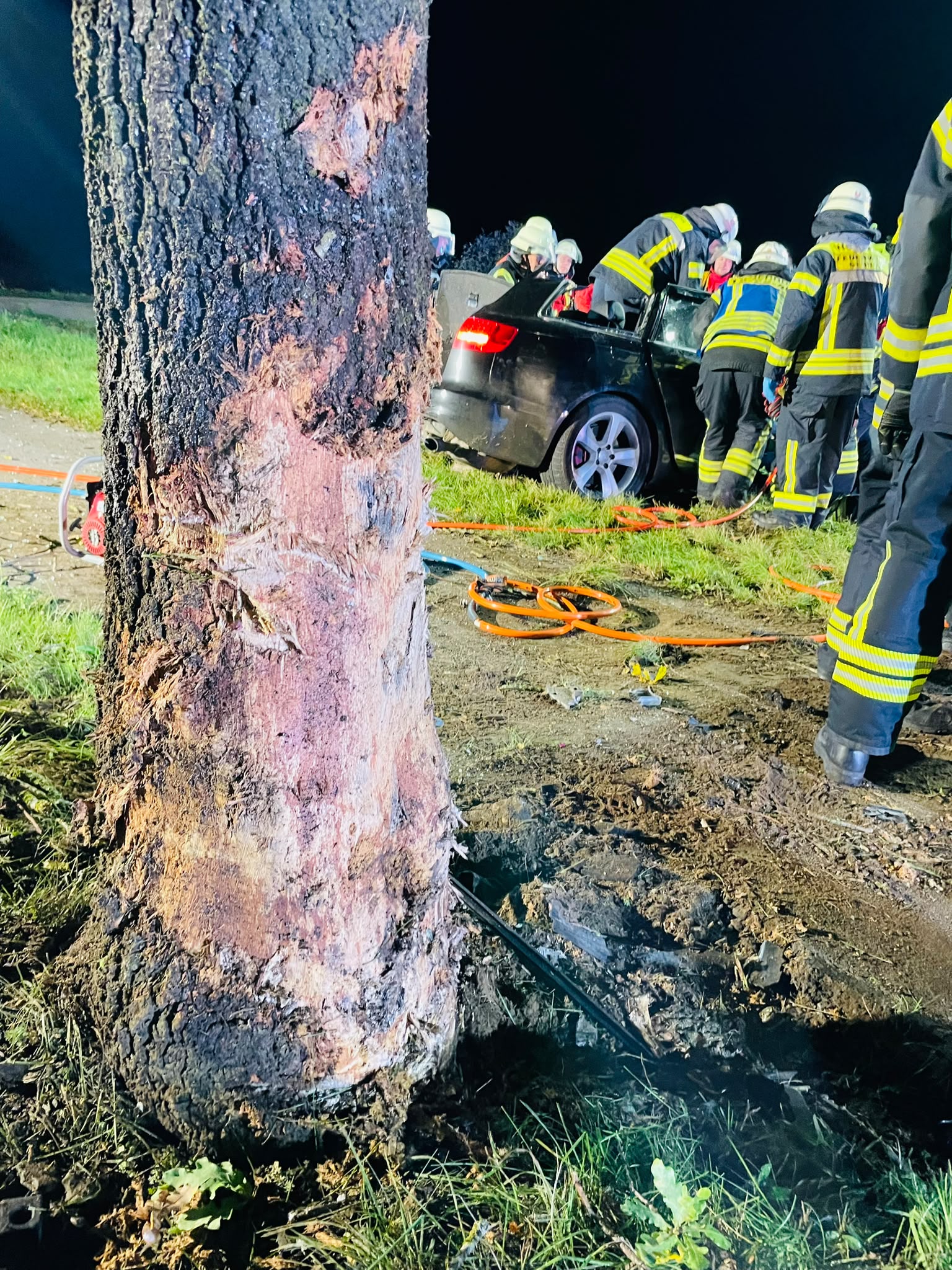 Schwerer Verkehrsunfall Badberger Straße 2