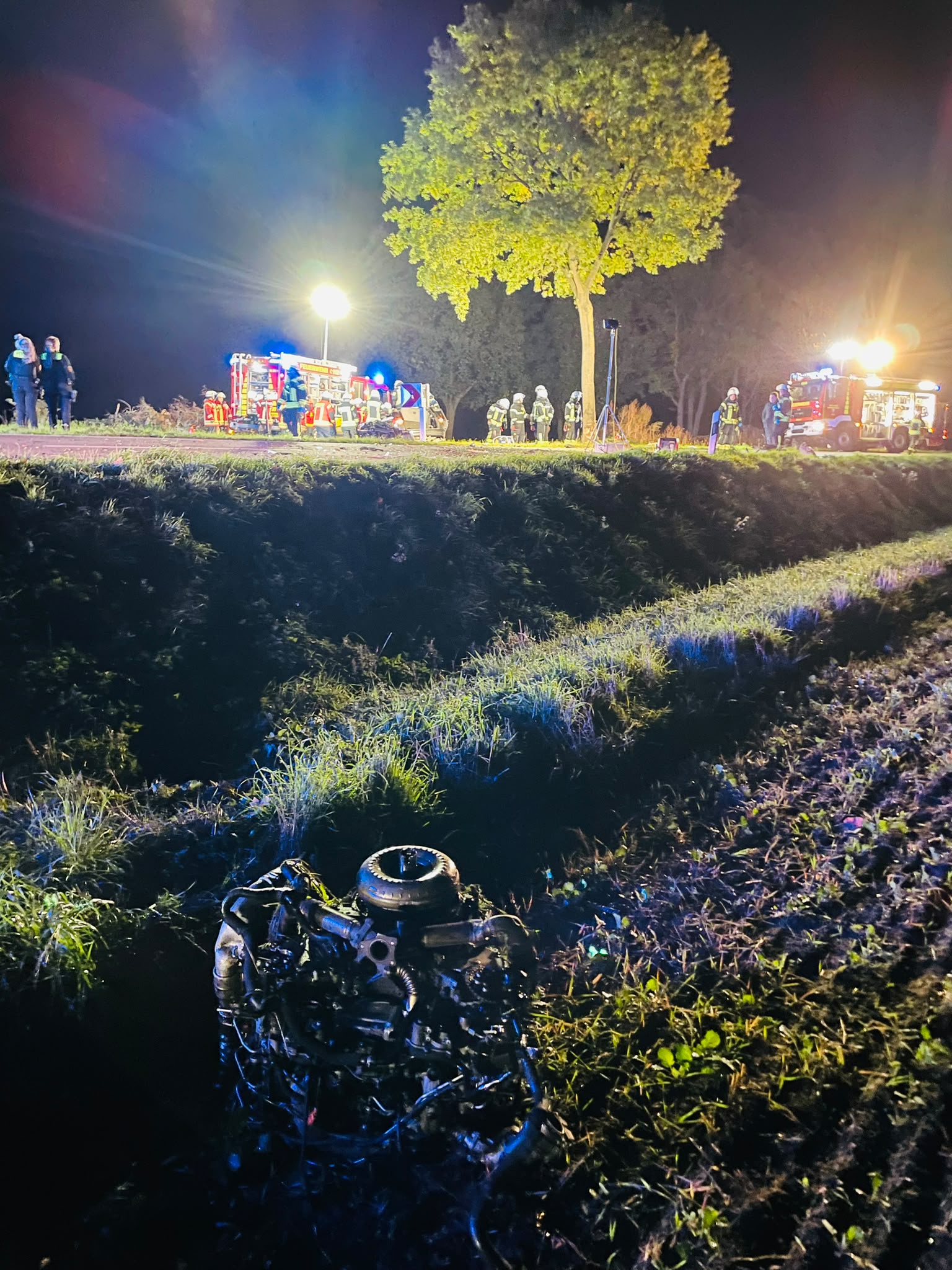 Schwerer Verkehrsunfall Badberger Straße 3