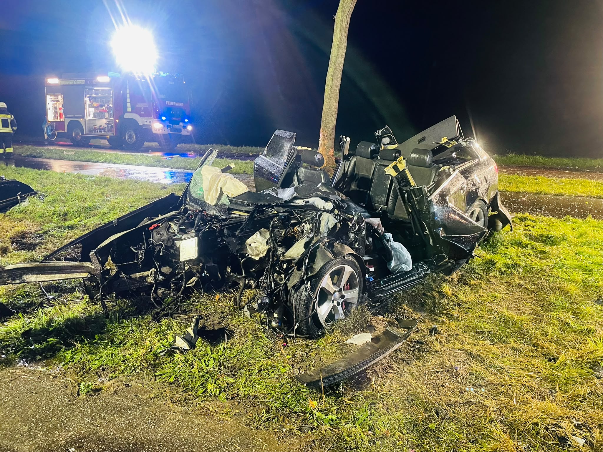 Schwerer Verkehrsunfall Badberger Straße 6