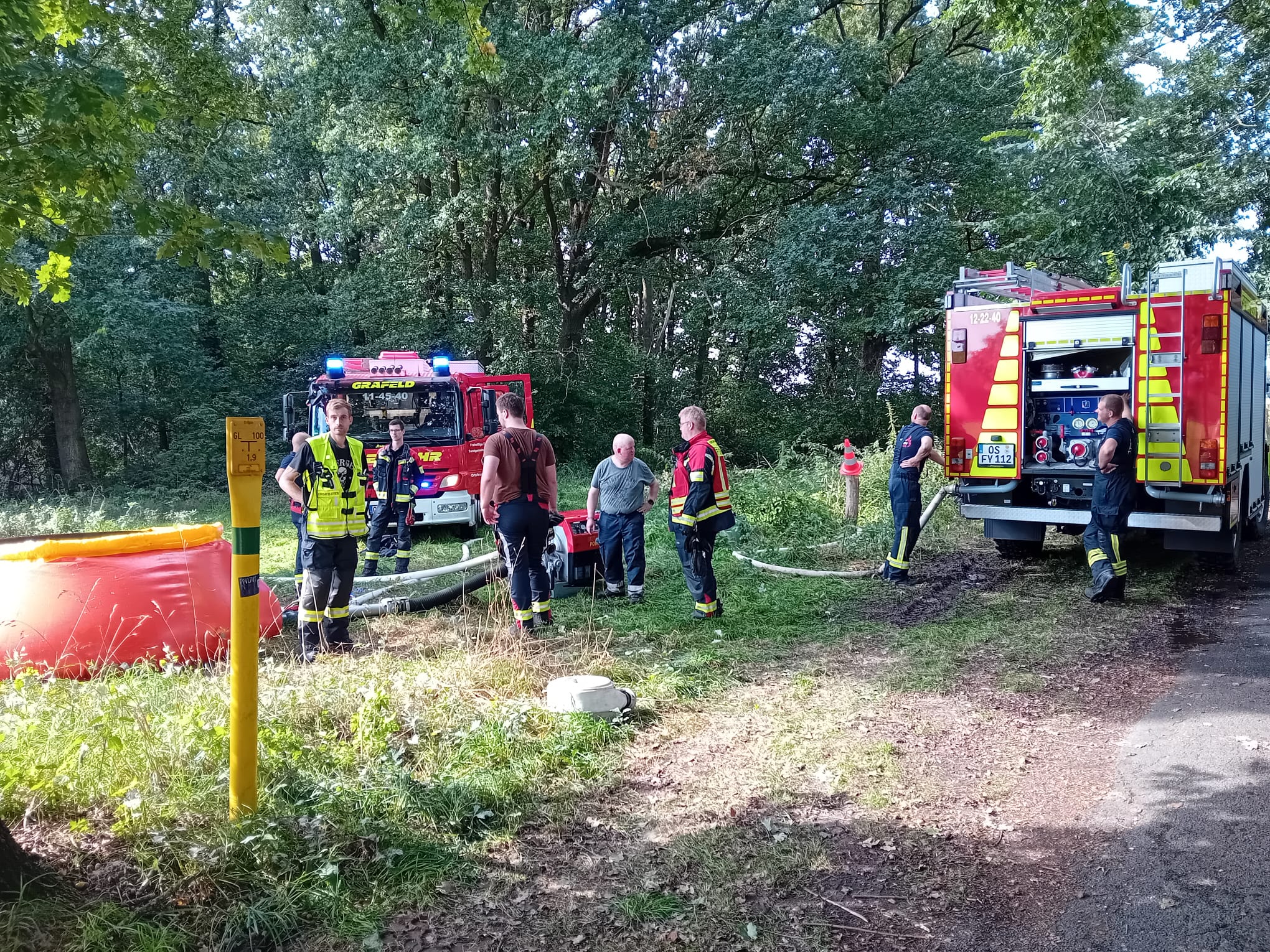 Wassertransport-Übung 1